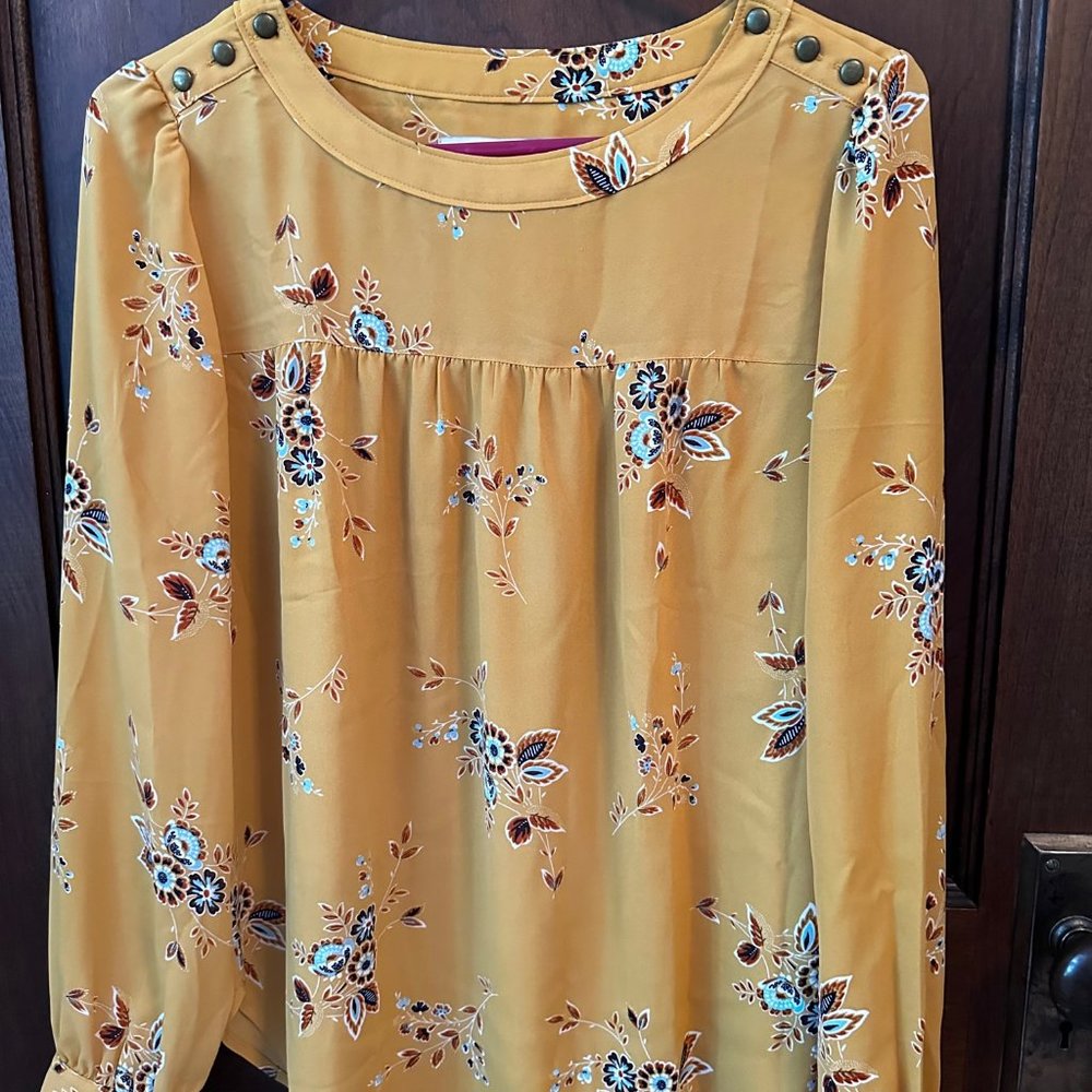 Loft Floral blouse